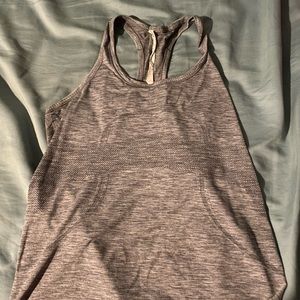 Heathered Grey Lululemon Swiftly Tech Tank